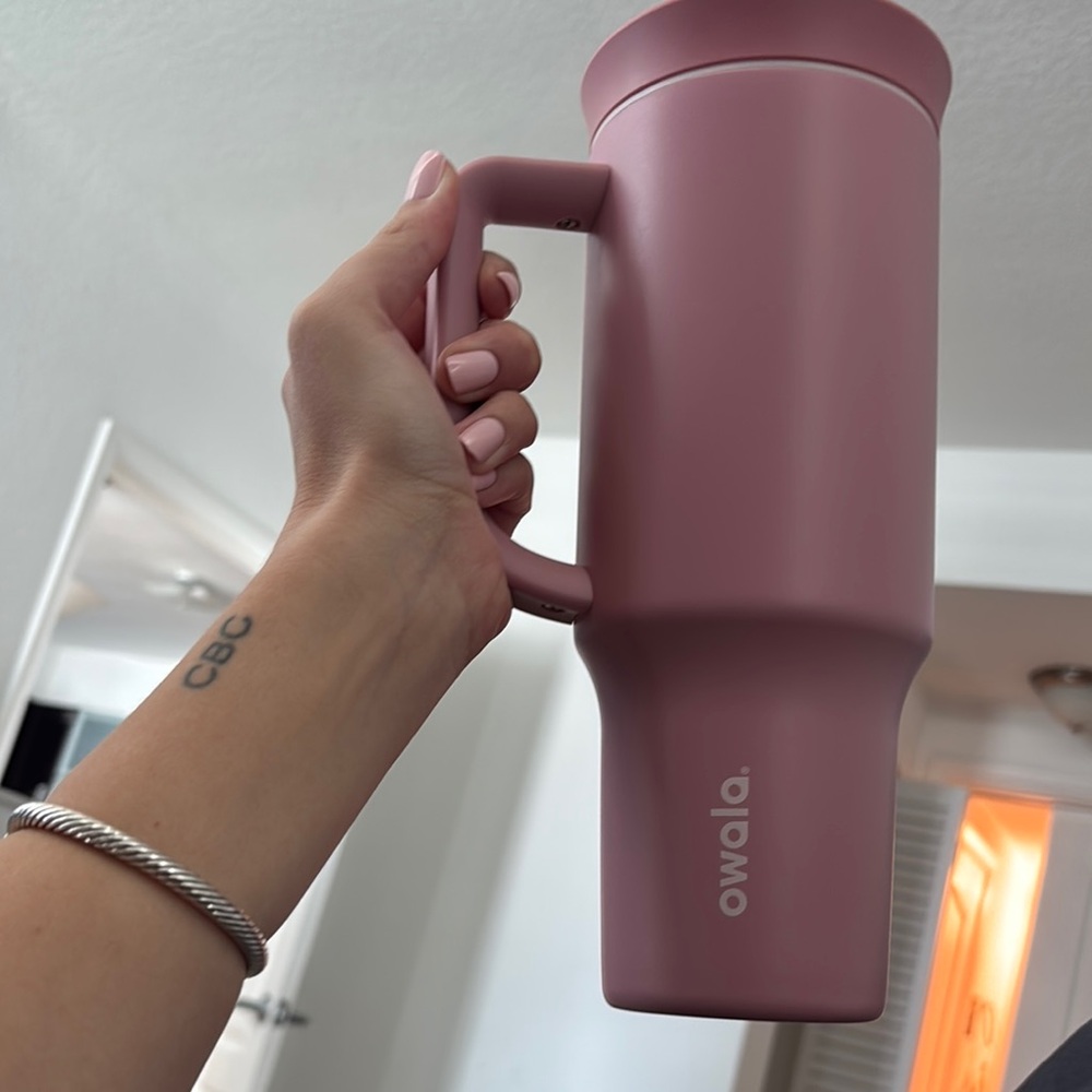 Owala rare Pink Travel Mug